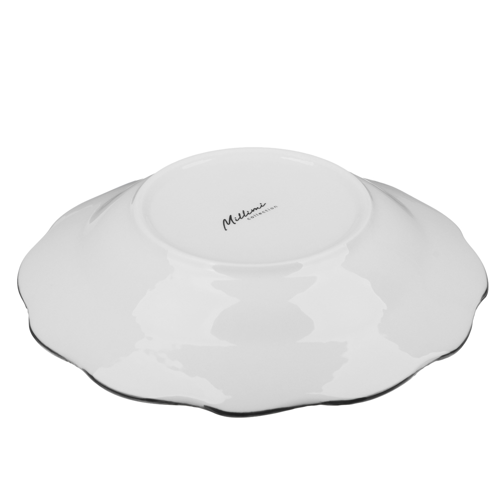 Тарелка для супа/салатник 20см, тм MILLIMI, Мидоу, фарфор - #6