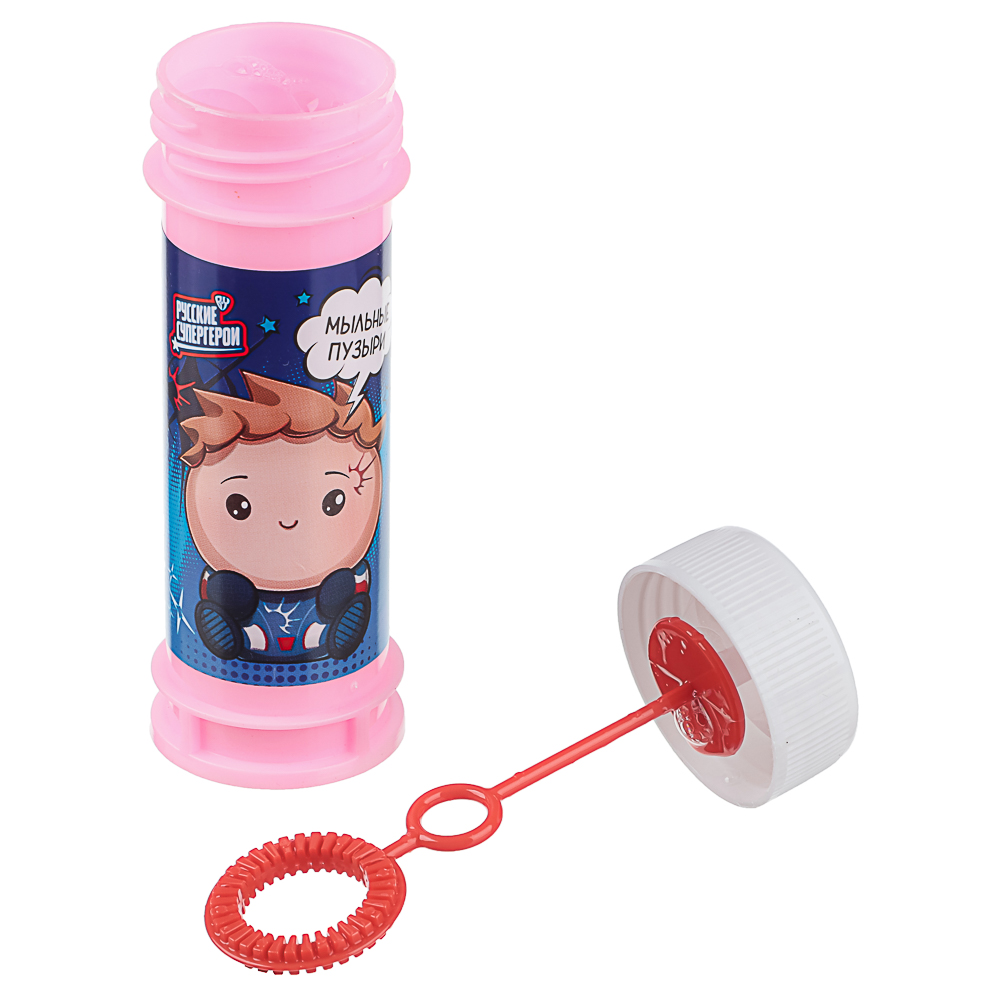 Мыльные пузыри "Русские Супергерои", BY, 50мл, мыльный раствор, пластик, 6 дизайнов - #6