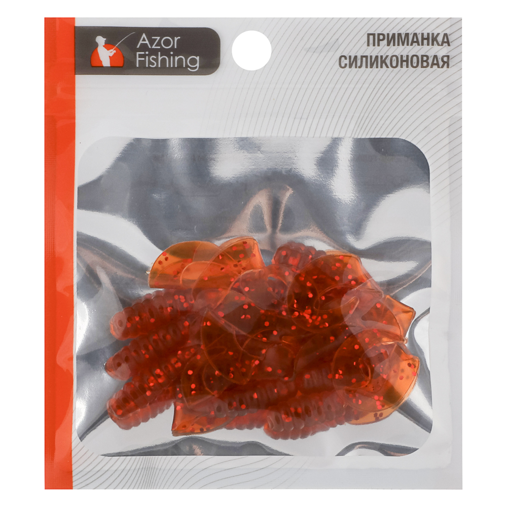 Приманка мягкая "K.Good" тм AZOR FISHING, силикон, 5см, 12шт. в уп, 5 цветов - #14
