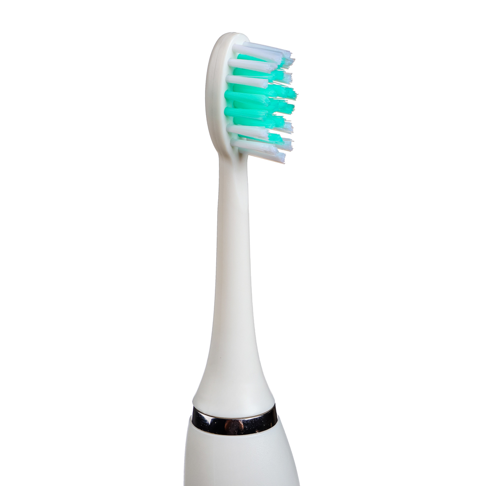 LEBEN Электрическая зубная щётка, 3.5 Вт, 2 насадки в комплекте, белый - #3