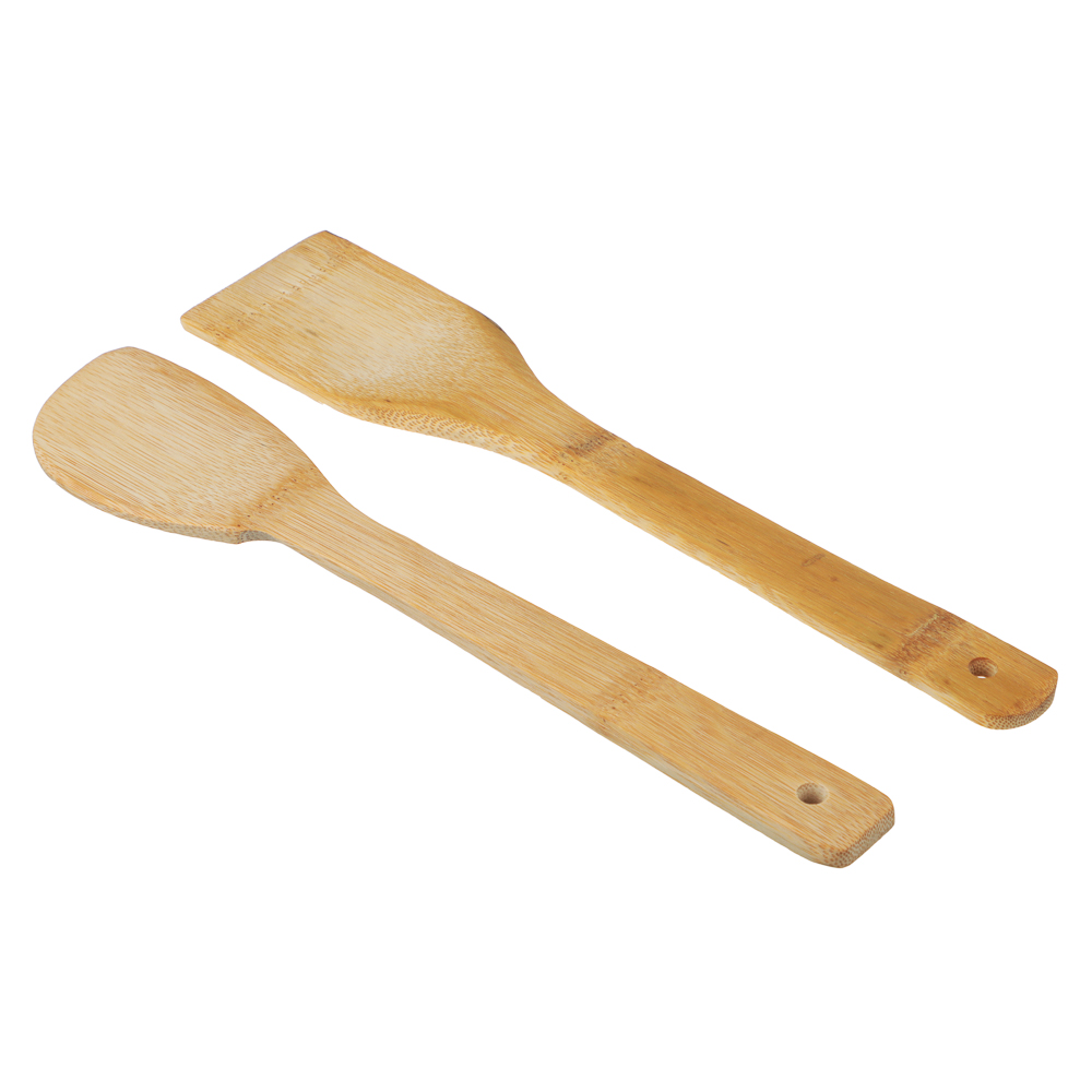 Набор доска 23.3x33.3см и кухонные аксессуары тм VETTA, бамбук - #5