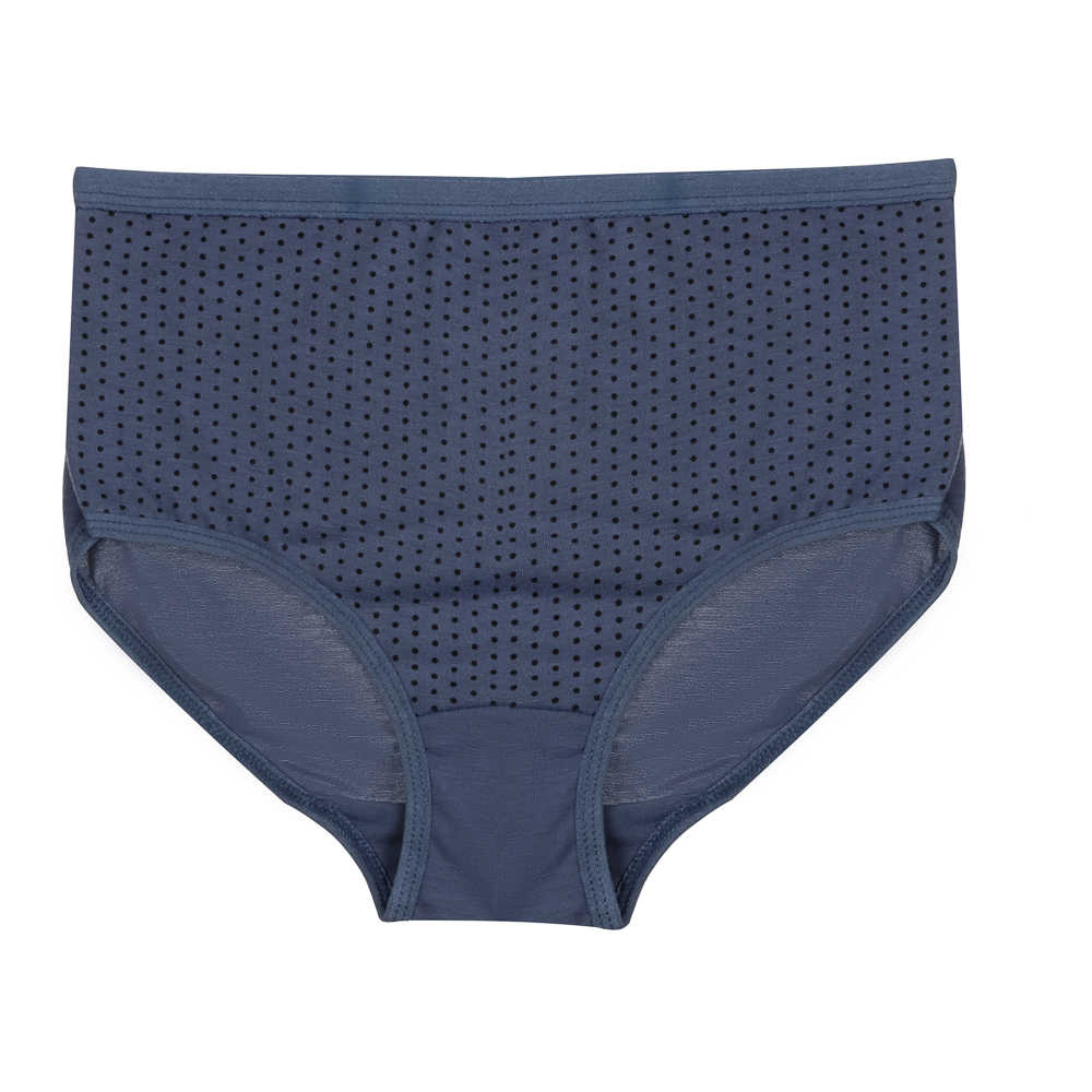 Трусы женские макси с принтом, р.48-50, 95% хлопок, 5% спандекс, Cotton #6001 - #5