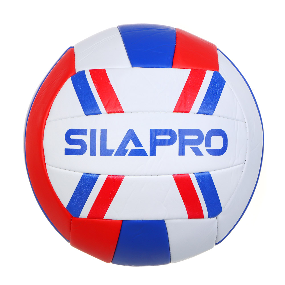Мяч волейбольный, ПВХ 2.5мм, 2сл, р.5, 22см, 275гр (+-10%), SILAPRO - #1