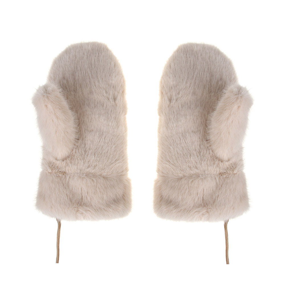 GALANTE Рукавицы женские из экомеха на веревке, р.18-20, 100% полиэстер, цвета в ас-те, ОЗ25-15 - #4