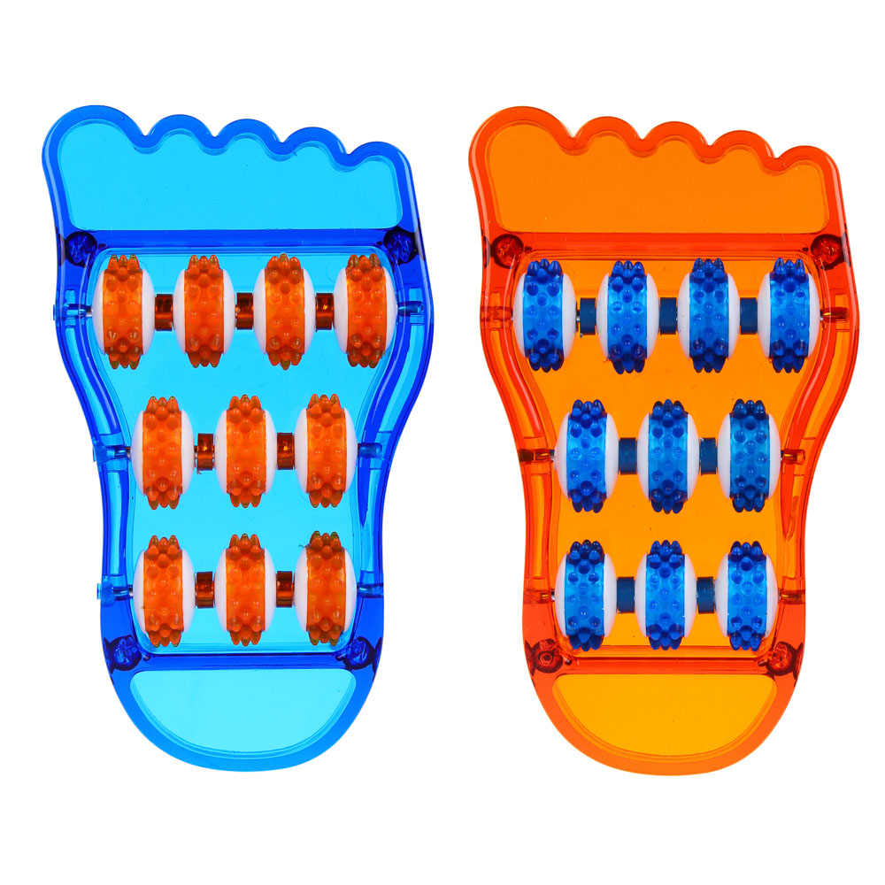 Массажер для ступней ног (улучшающий кровообращение) тм BY SPORT, 21,5x12см, пластик, 2 цвета - #2