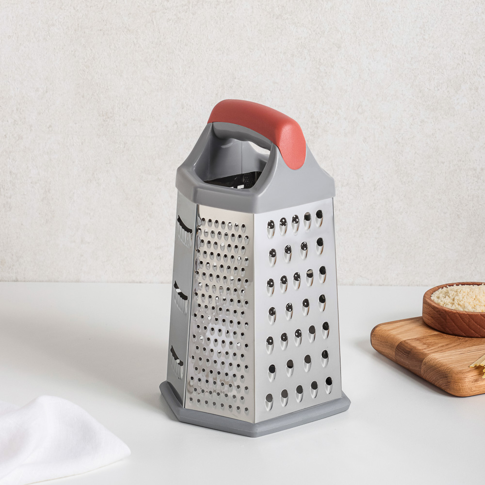 VETTA Терка 6-и сторонняя 22см, нерж.сталь - #6