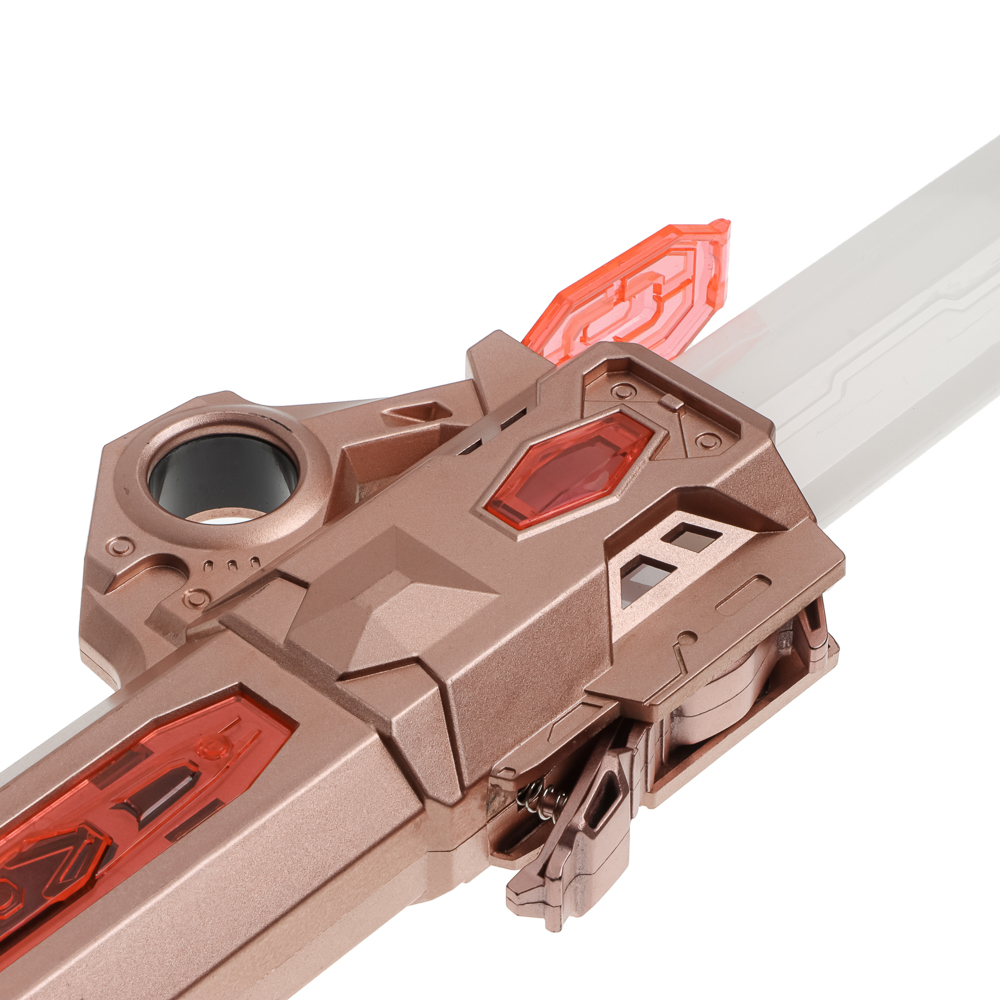 ИГРОЛЕНД Меч световой "Галактический воин", свет, звук, АКБ, USB, ABS, 37х12х5 см, 4 дизайна - #36