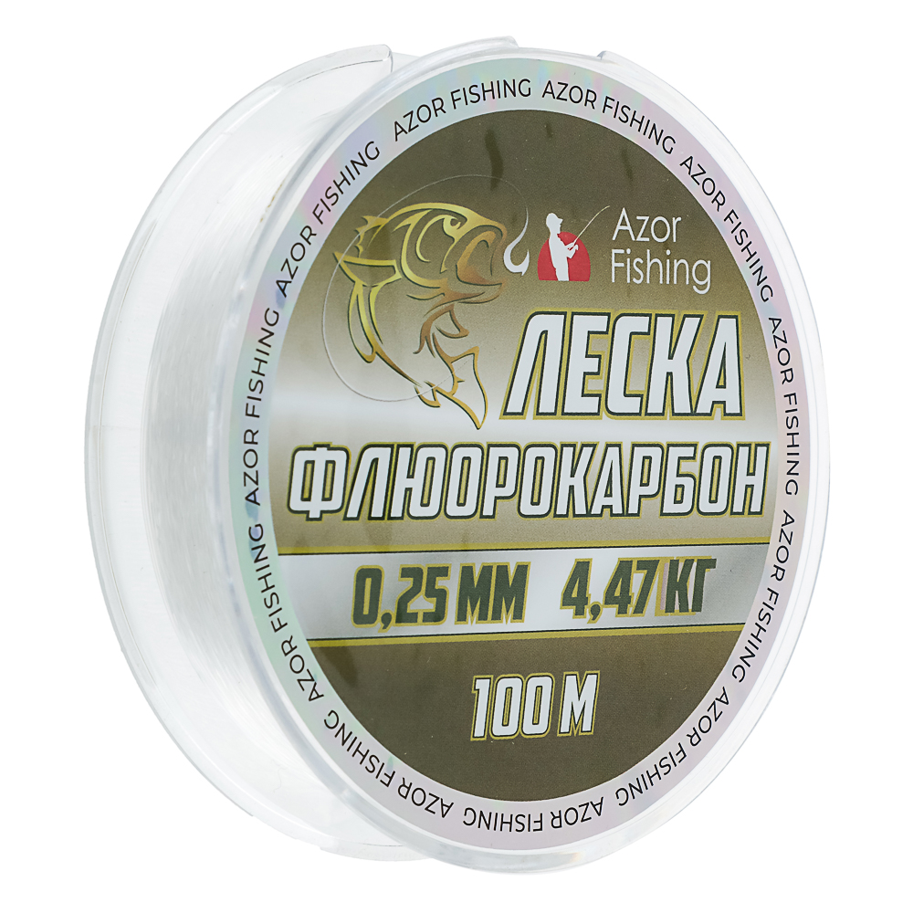 AZOR FISHING Леска флюрокарбоновая 0,25мм, 100м - #1