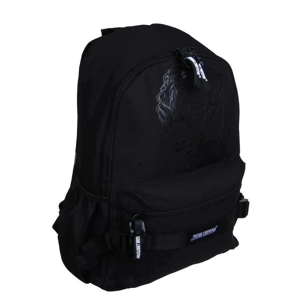 BY Русские Супергерои "Василиса" Рюкзак подр. 43,5х29х13,5см, 1отд. на молн.,1пер.,2бок.карм., черн. - #2