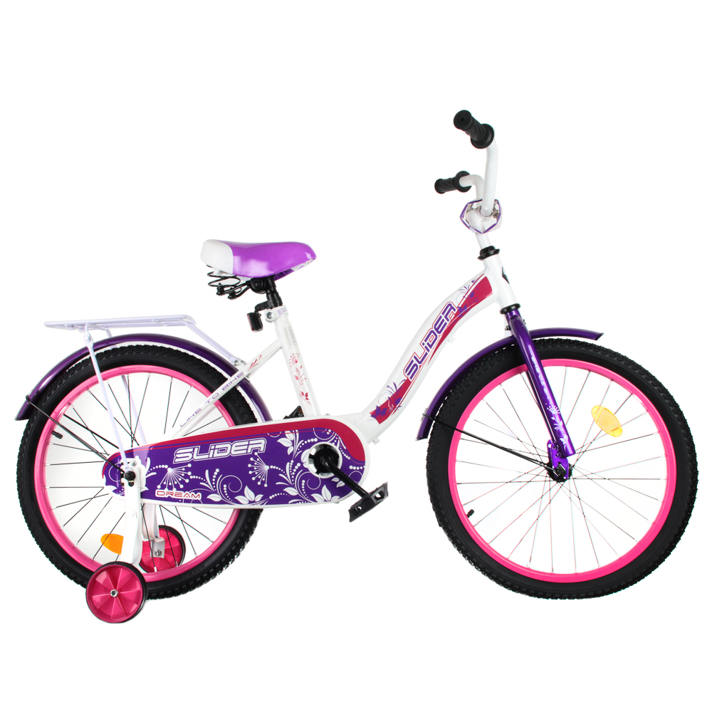 Велосипед детский двухколесный Slider Dream 20", фиолетовый - #2