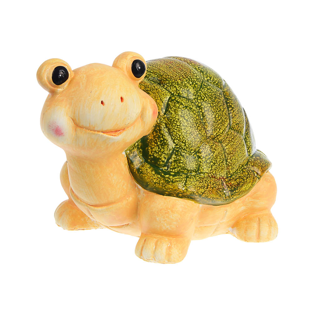 Фигурка садовая "Черепаха" тм INBLOOM, 20х15х14см, полистоун - #1