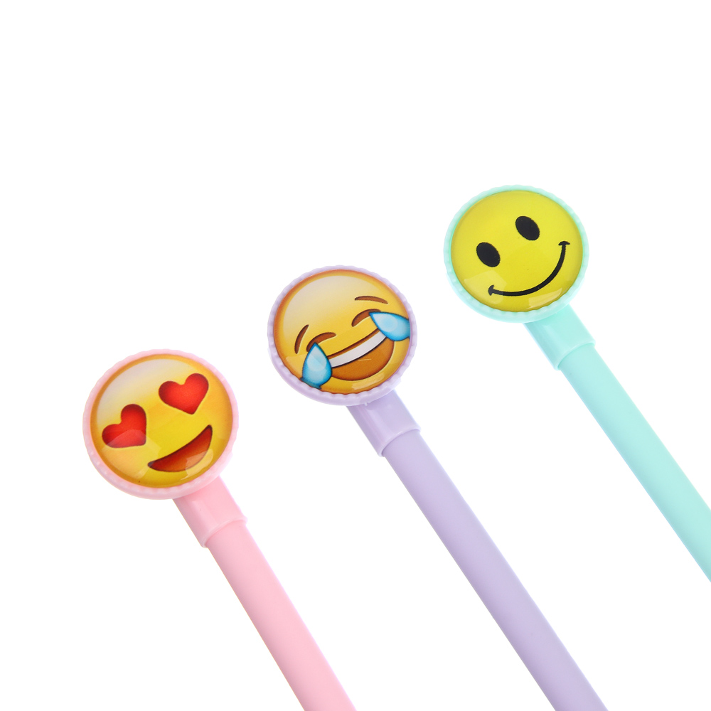 Ручка шариковая синяя "Смайл", 3 вида - #7