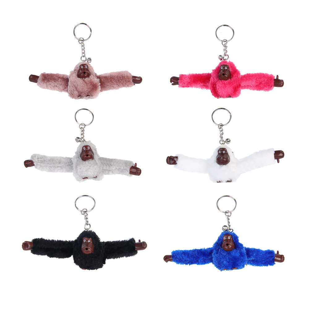 ИГРОЛЕНД Игрушка мягкая "Обезьяша" с подвесом, 5х16см, полиэ - #1