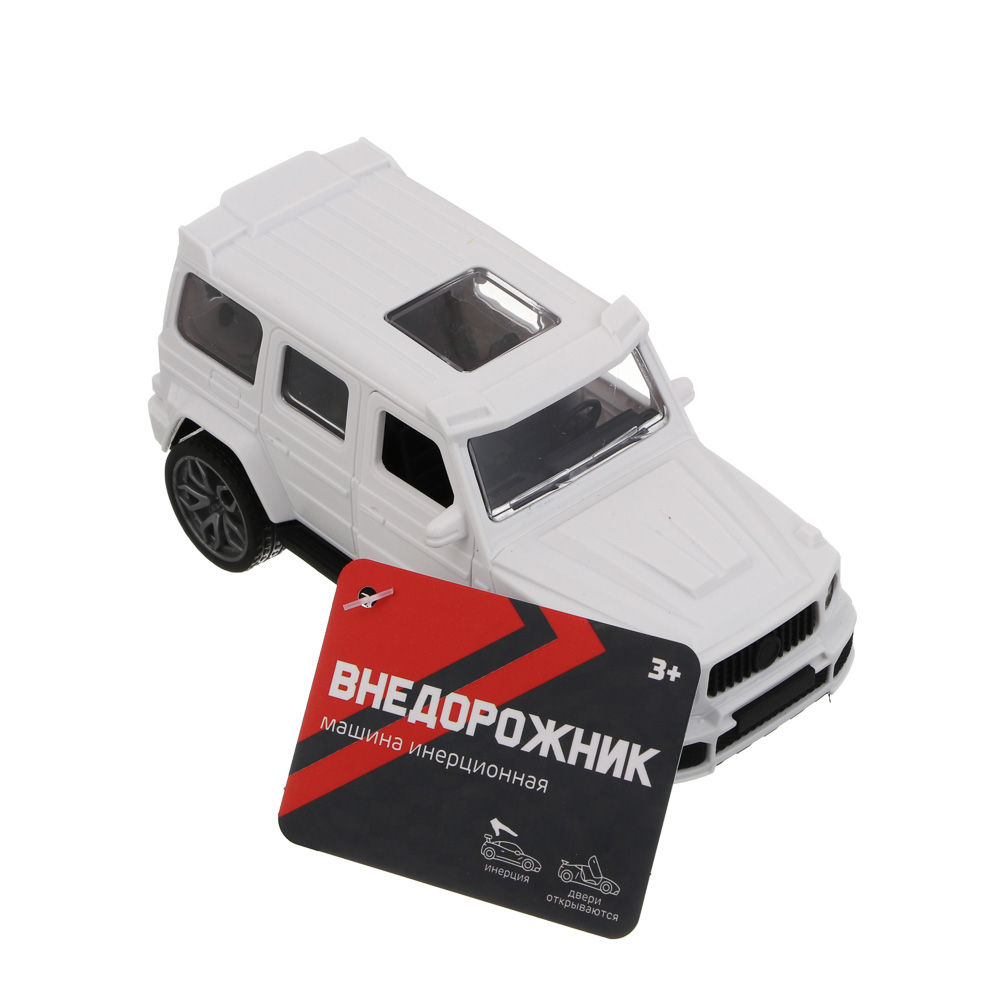 ИГРОЛЕНД Машина "Внедорожник", инерция, ABS, 5,5х6х13 см, 2 дизайна - #4