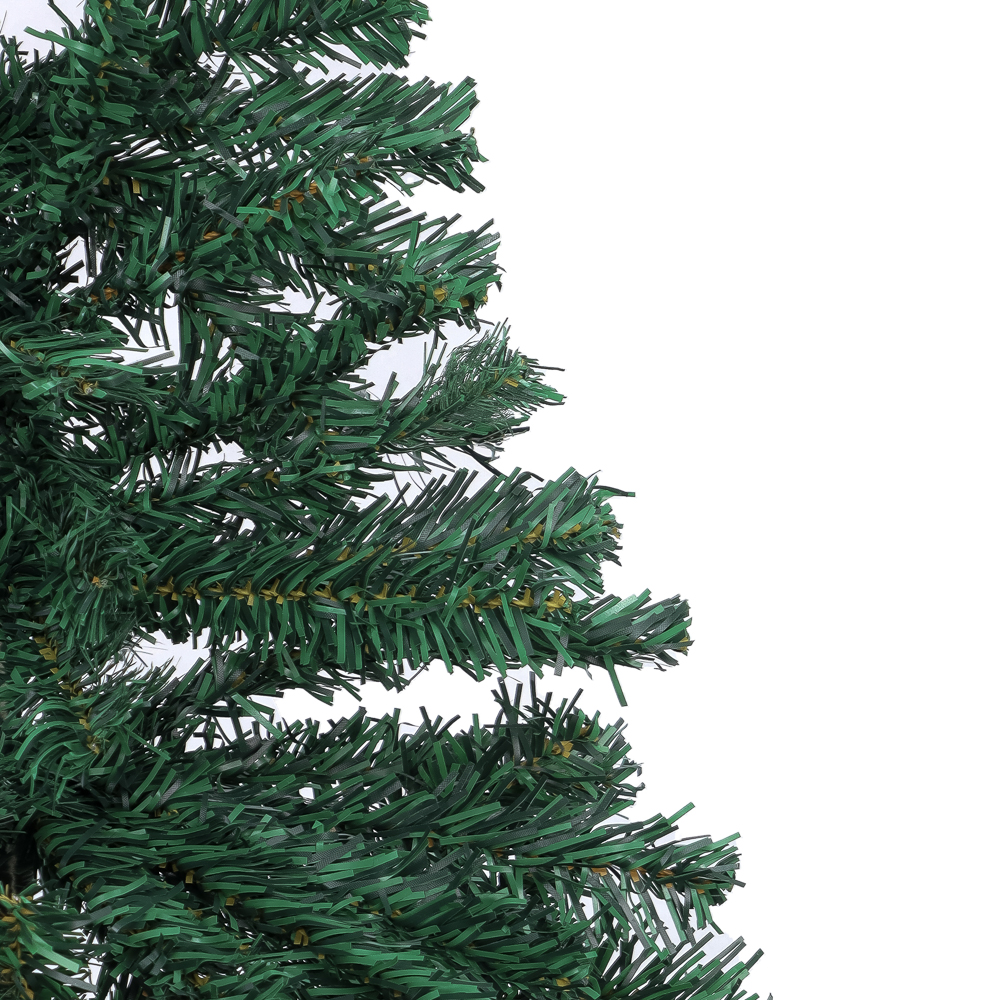 Ель 210 см, 700 веток, ПВХ, зеленая, 26-10 - #3