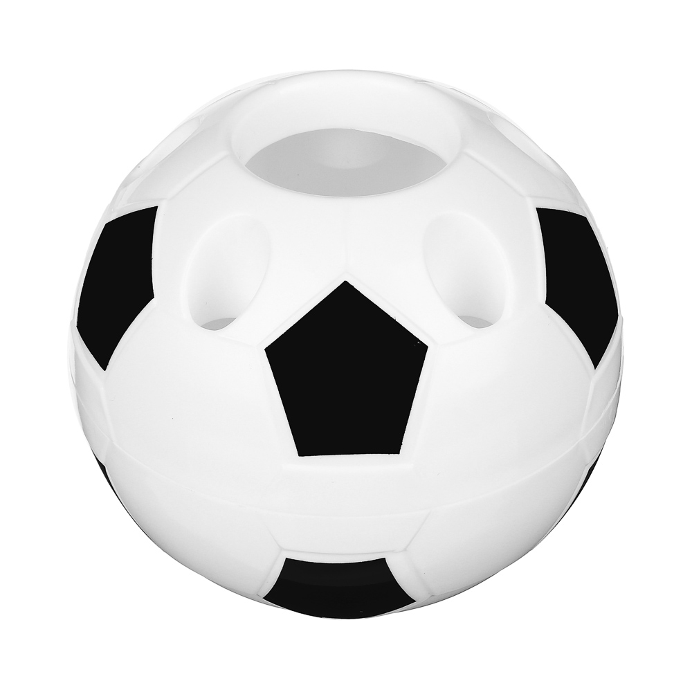 Подставка для канцелярских принадлежностей, "Футбольный мяч", 10х11 см - #1