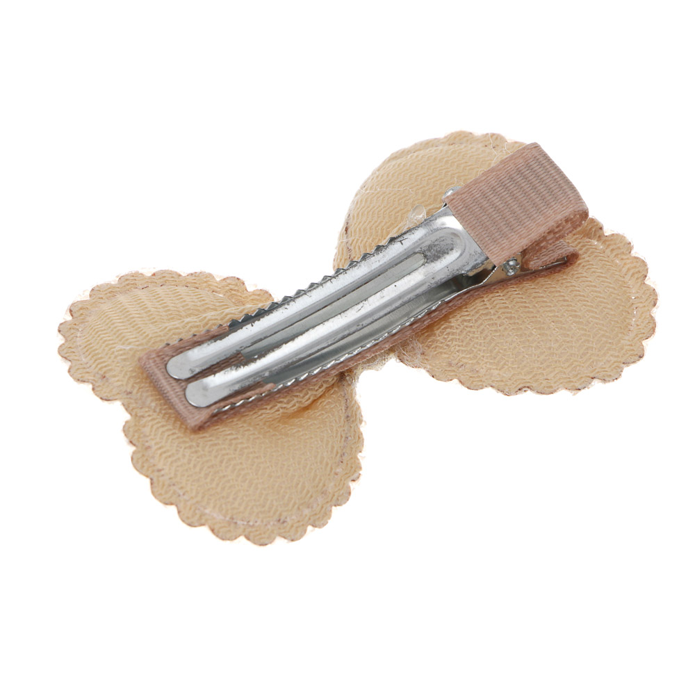 ЮНИLOOK Зажим для волос детский, 2шт, 5,5х3,5см, 6 цветов, полиэстер, металл, ACS25-4 - #3