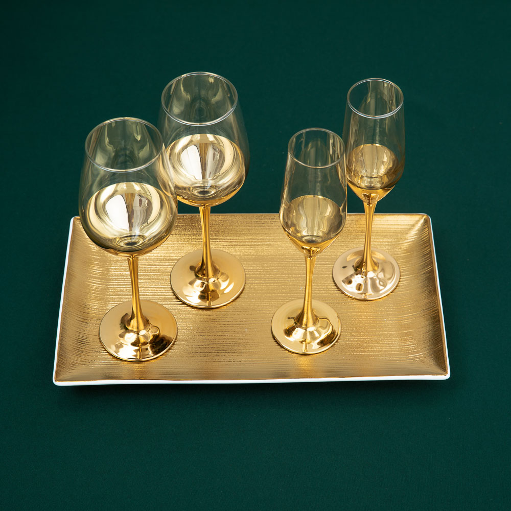 Набор бокалов для шампанского Millimi "Пряничный домик", 160 мл, 2 шт - #4