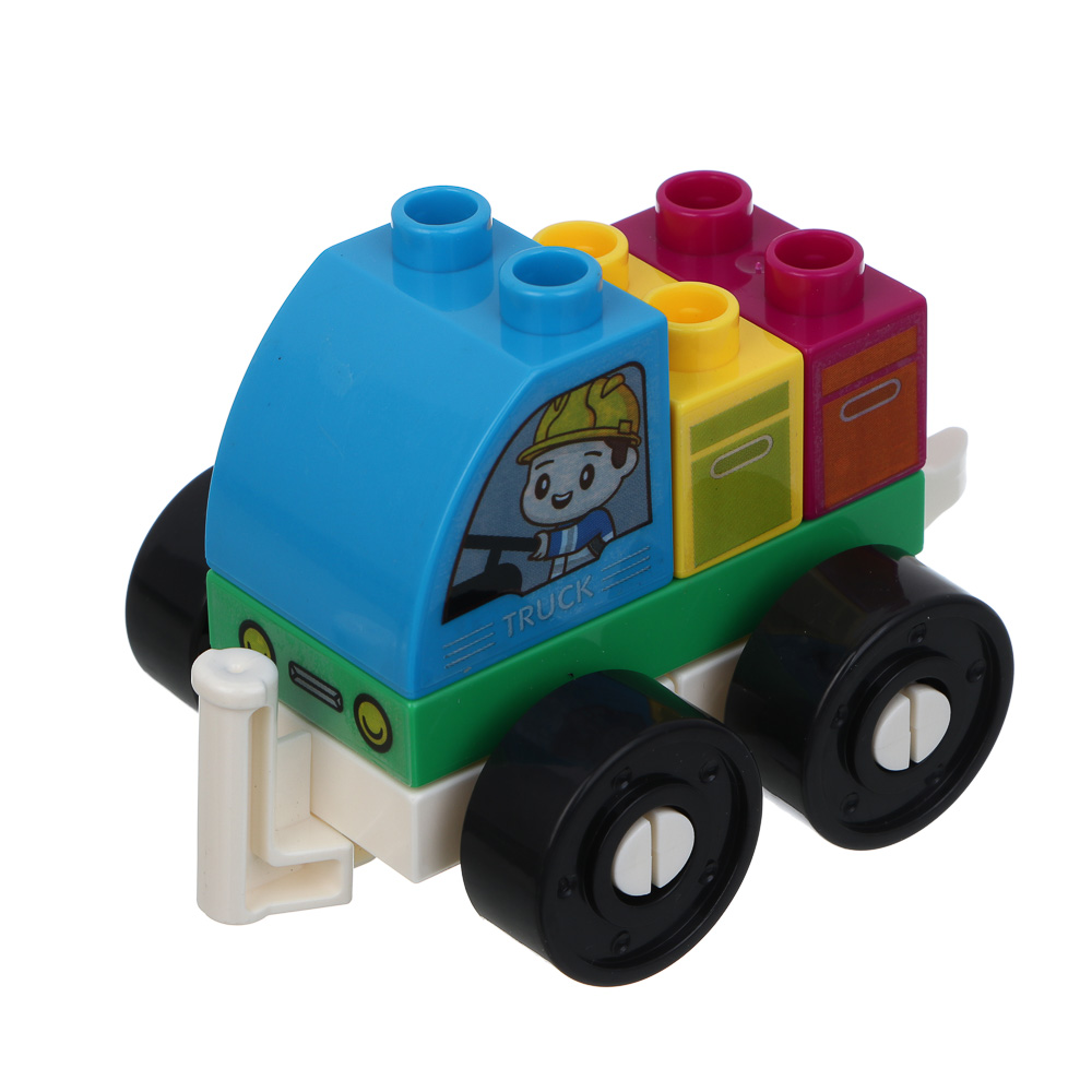 Конструктор развивающий "Транспорт", ABS, 11х6х10см, 6 дизайнов - #9