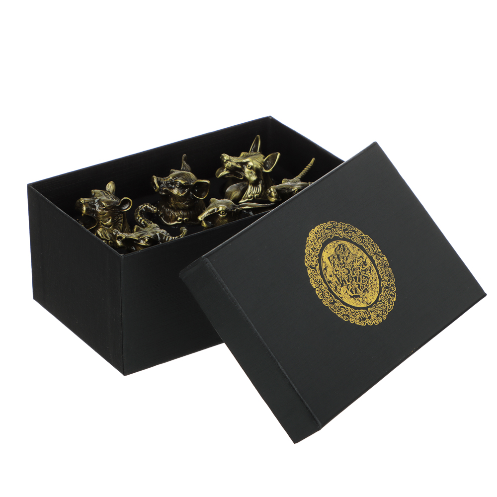 Набор стопок перевертышей тм MILLIMI, 30мл, бронза, стекло, 6шт - #9