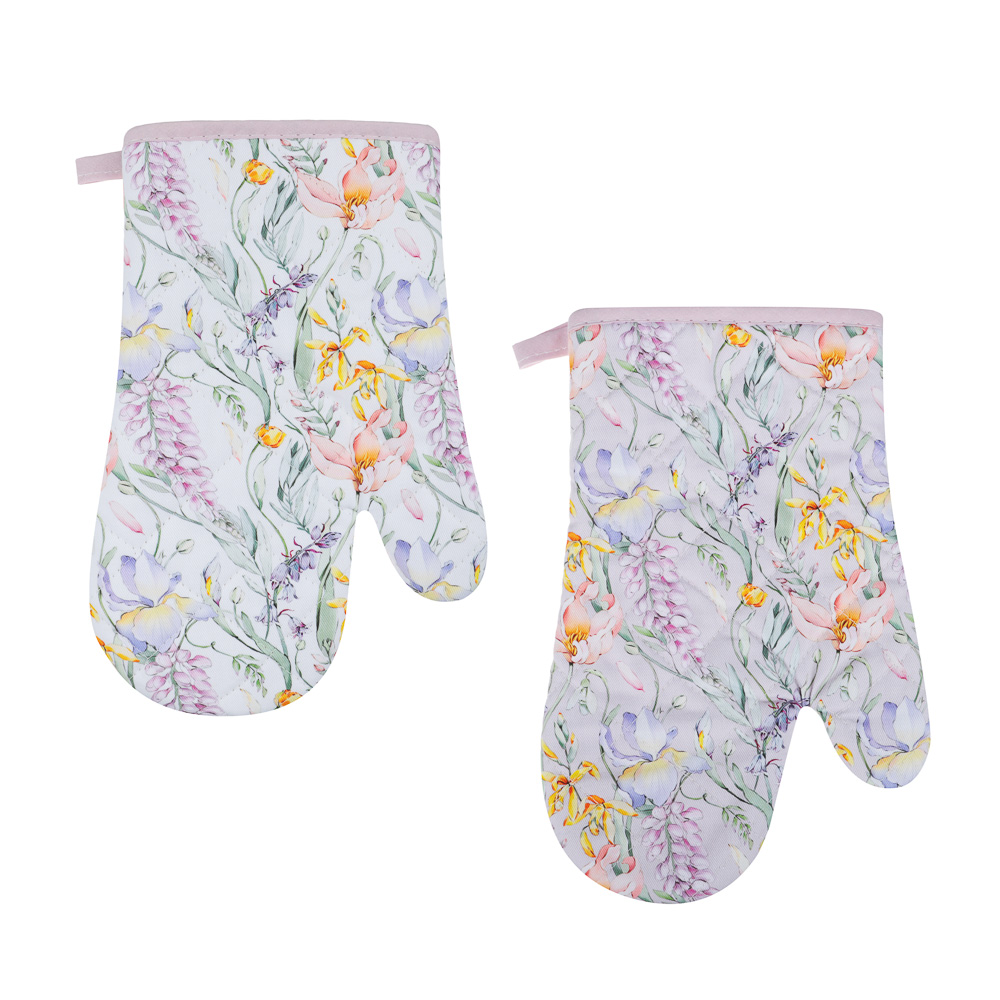PROVANCE Ботаника Прихватка-варежка 18х28см, 100% хлопок, 2 дизайна - #1
