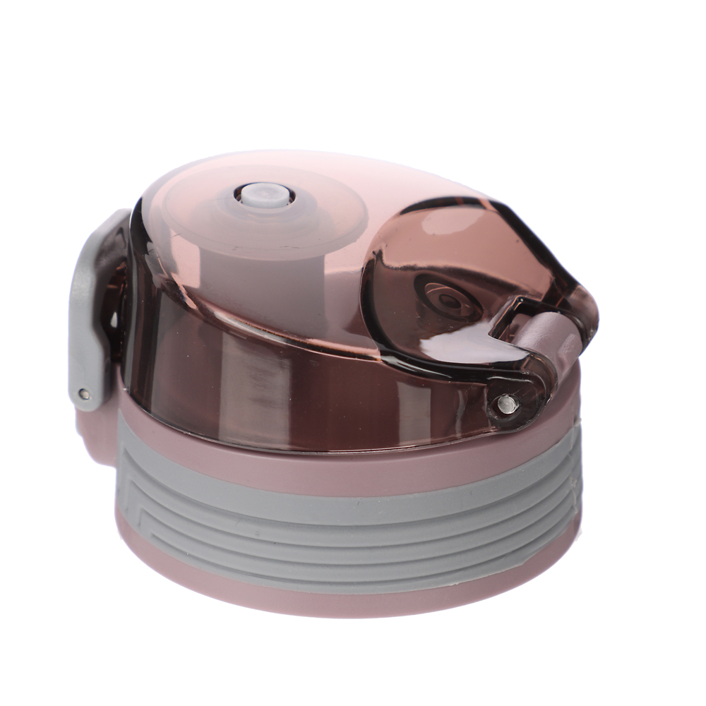 SILAPRO MAX Бутылка спортивная с замком, ELDERBERRY-ULTIMATE GREY, 600мл, РС, силикон - #11