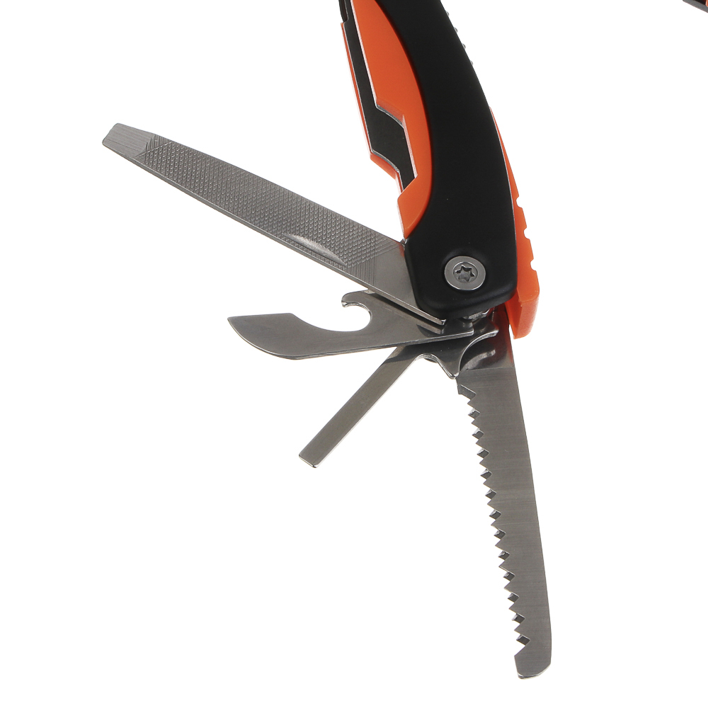 Инструмент многофункциональный тм ЕРМАК, 15 в 1, 2CR13, ABS пластик, нержавеющая сталь - #4