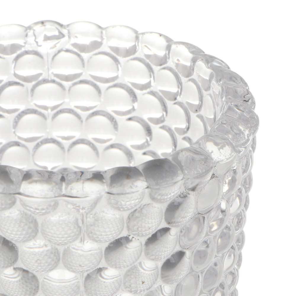 Подсвечник тм LADECOR "Стакан" стеклянный, 5,6x5,6x6,4 см - #2