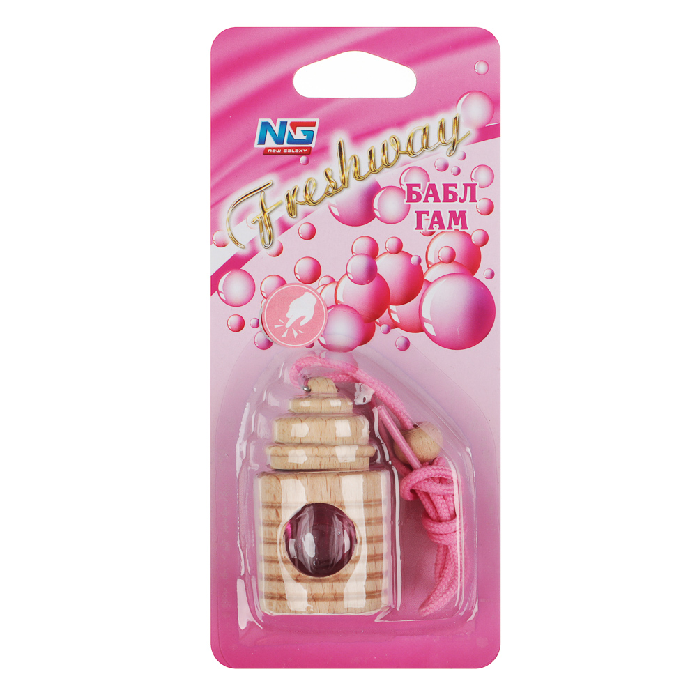 NEW GALAXY Ароматизатор подвесной Freshway, 5 мл, бабл гам - #1