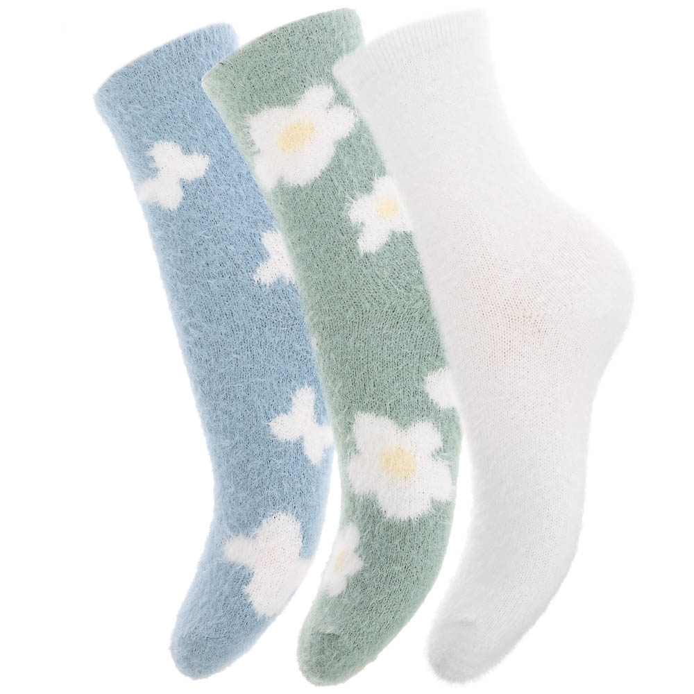 Носки женские с имитацией норки р. 36-39, 98% полиэстер, 2% спандекс, RSQ6 - #1