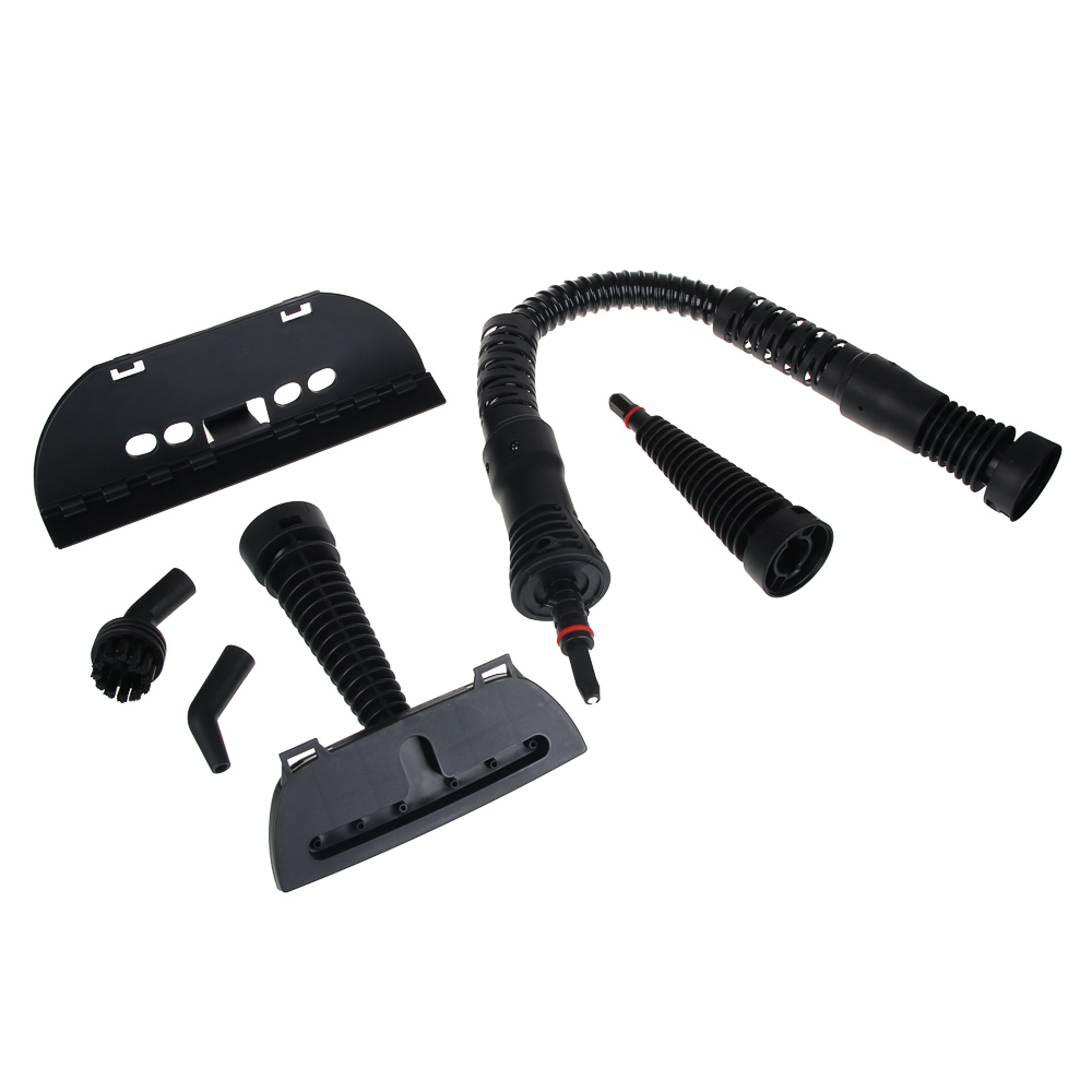 LEBEN Пароочиститель, 1000Вт, 9 насадок, от сети 220В, серый - #8