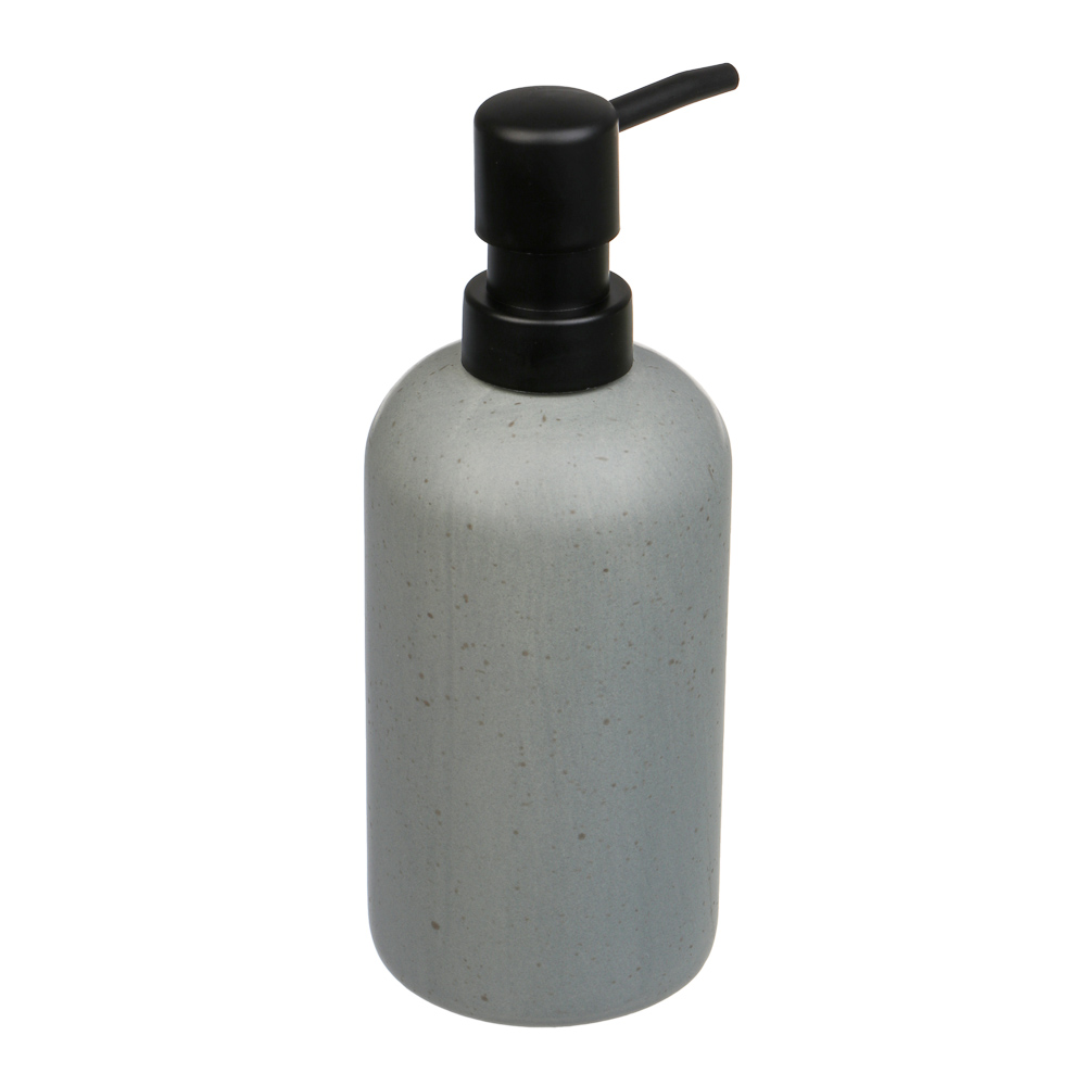 Диспенсер для жидкого мыла тм VETTA Сиена, 350мл, доломит, серый, 7,2x7,2x18,4см - #5