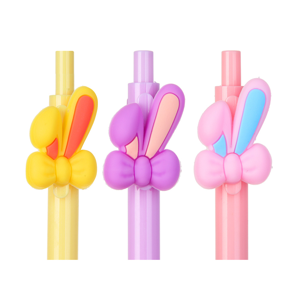 Ручка шариковая автоматическая синяя, с фигуркой, 3 дизайна - #5