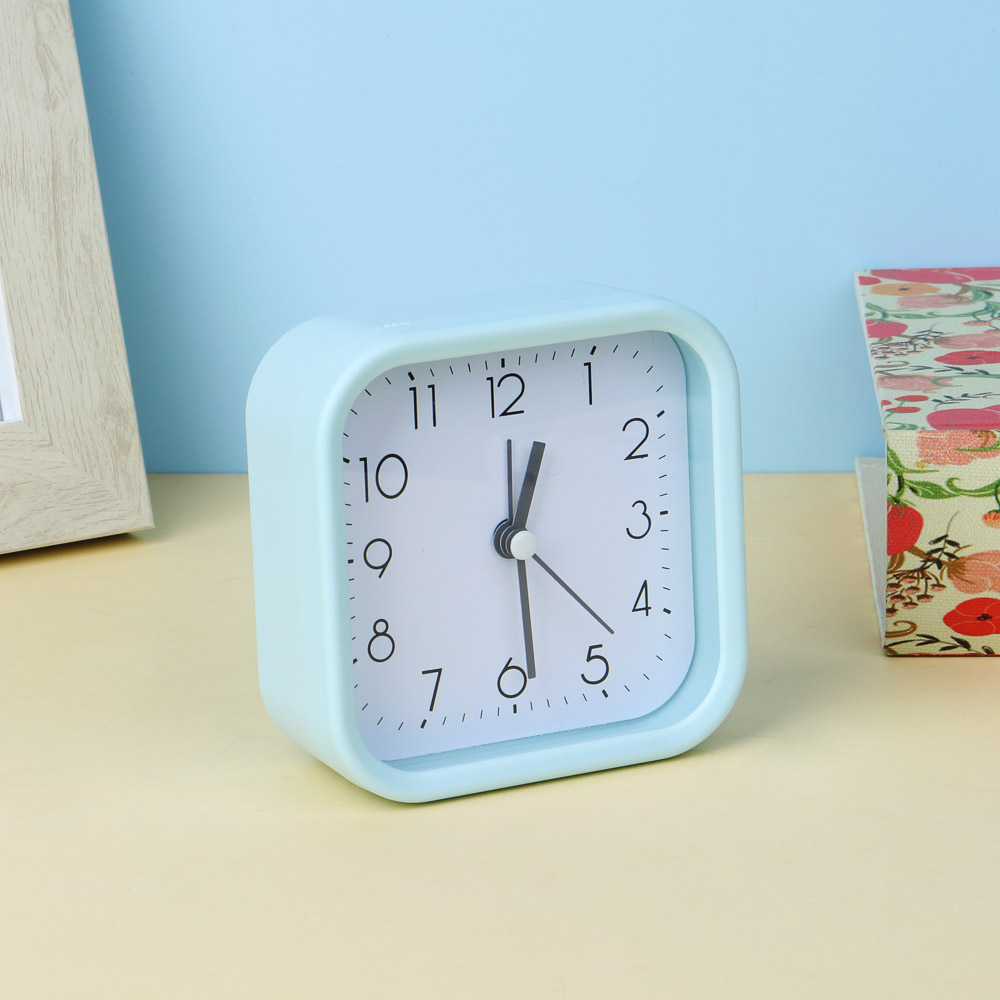 LADECOR CHRONO Будильник, 9,6x9,6x4 см, 1*АА, пластик, 4 цвета, арт.1 - #7