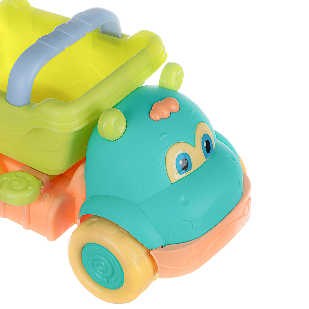 Набор для игр в песке "Самосвал", ИГРОЛЕНД, 3 предмета, пластик, для детей 3+ - #7