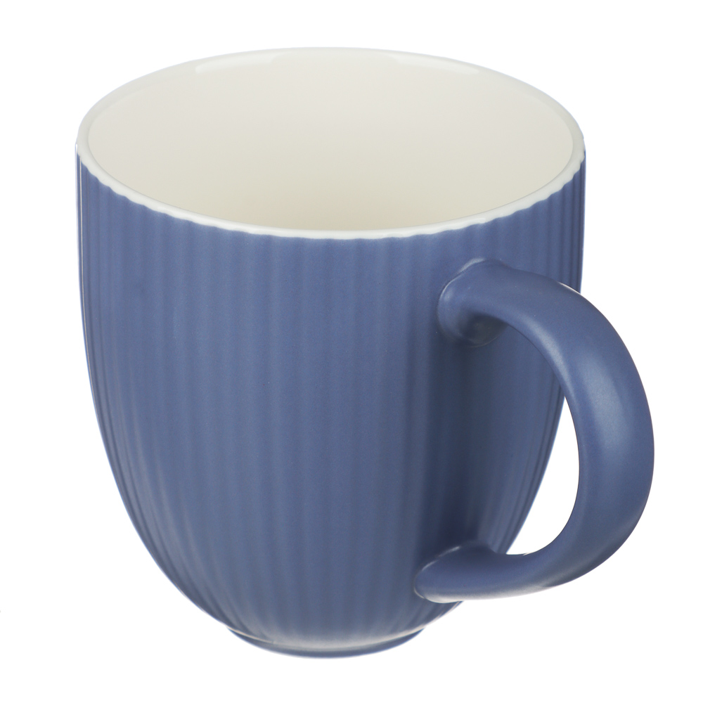 Кружка тм MILLIMI Пастель, 370мл, фарфор, 4 цвета - #3