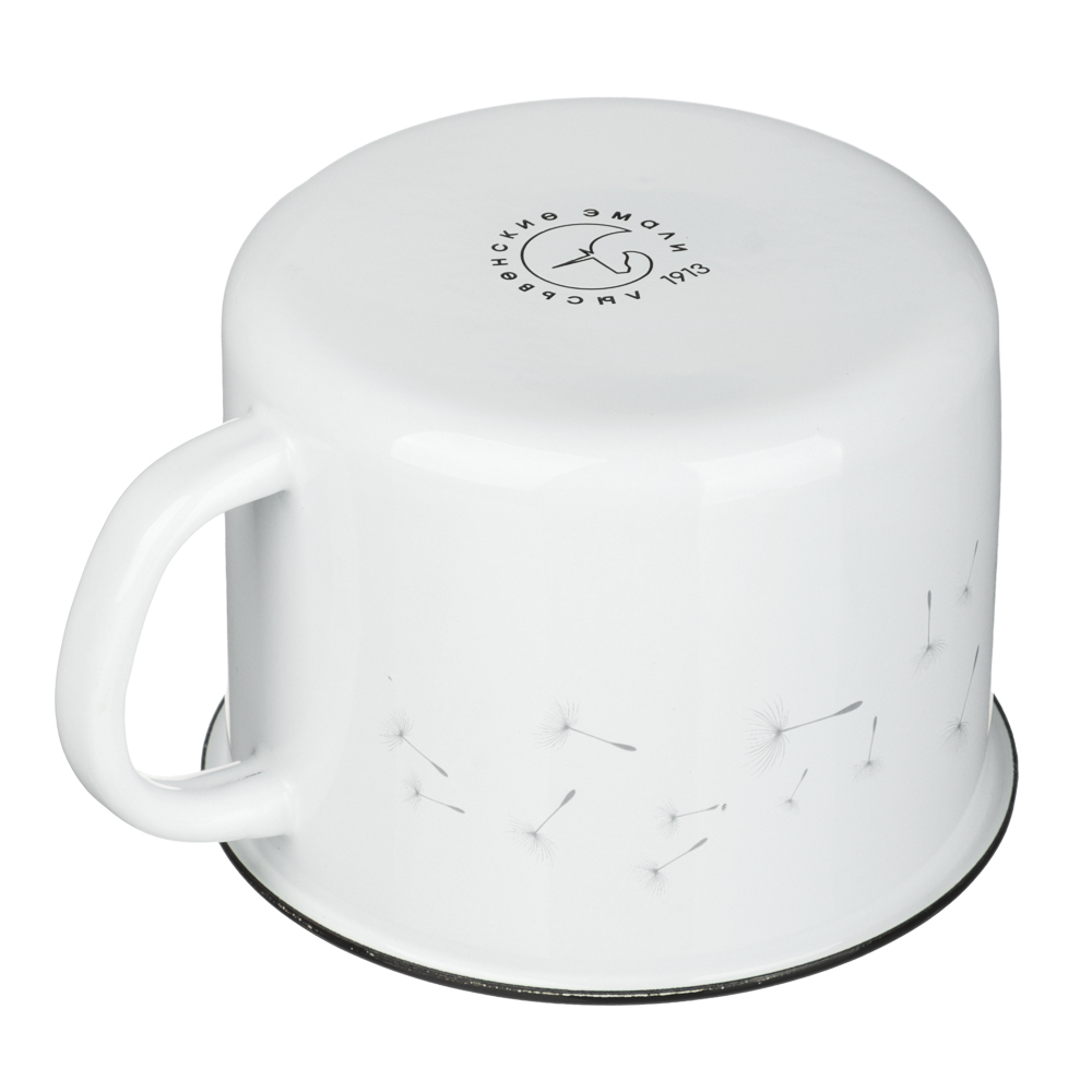 Одуванчик Кружка эмалированная 1л, индукция - #5