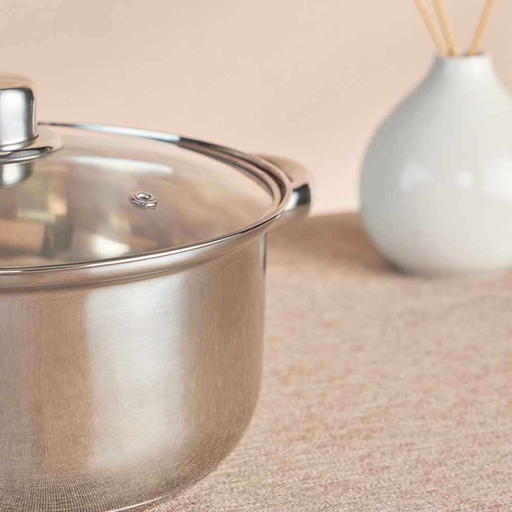 Джерси Кастрюля с крышкой 3,7л, 22х11см - #6