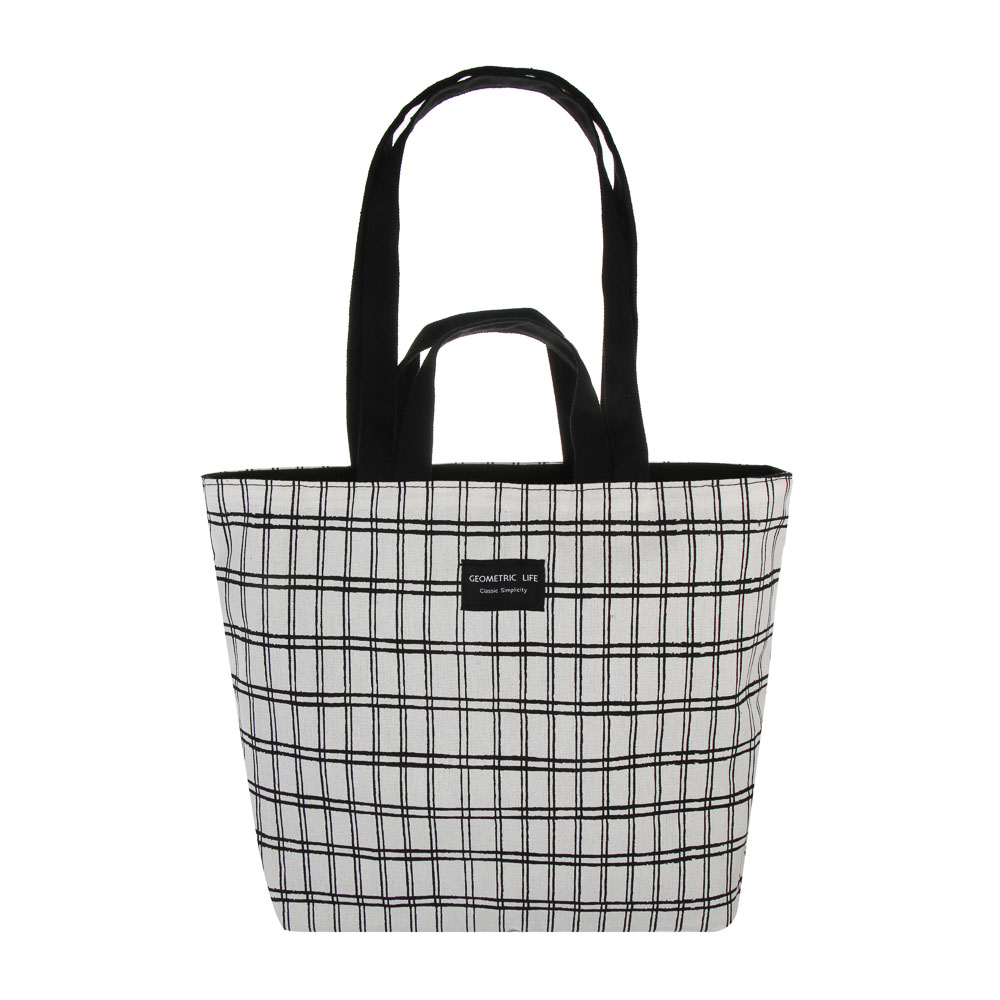 Сумка двухслойная тм VETTA, с двумя ручками, 42x33x10 см, 80% хлопок, 20% полиэстер - #1