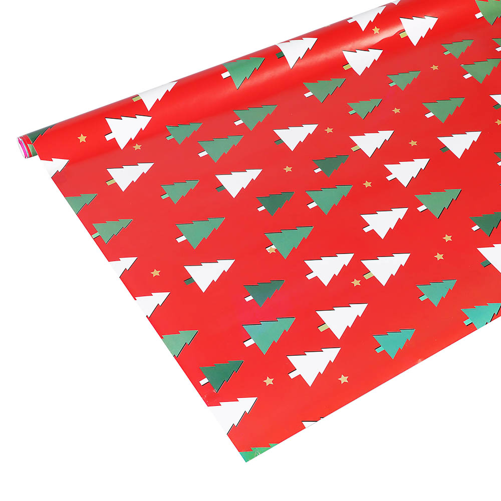 Бумага тм СНОУ БУМ подарочная, 70x100 см, 70 г односторонняя, 6 диз., арт.3 - #3