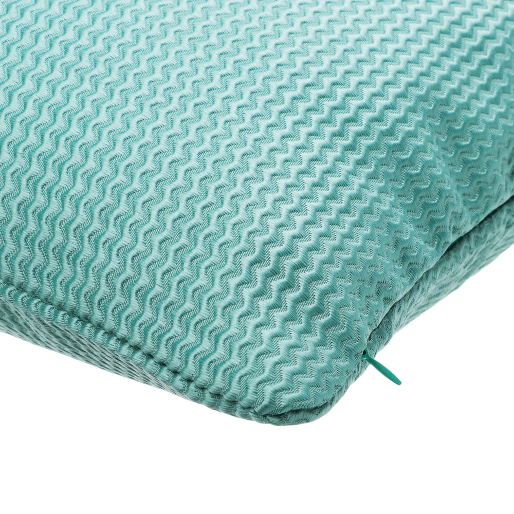 Чехол для подушки Provance "Волна", 40х40 см, зеленый - #4