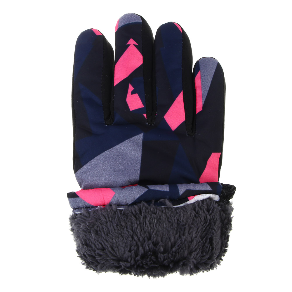 GALANTE Перчатки подростковые утепленные, р.16, 100% полиэстер, разноцветные, ОЗ25-30 - #5