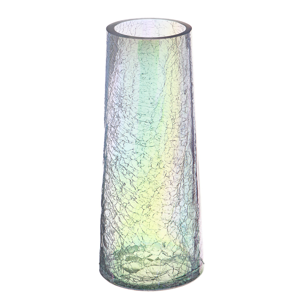 Ваза стеклянная, декоративная, 12x30 см, арт.30 - #1