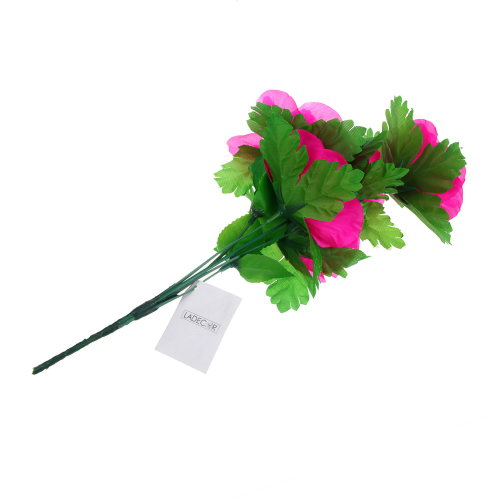 LADECOR Букет искусственных цветов в виде роз, 30-35 см, 6 цветов - #6