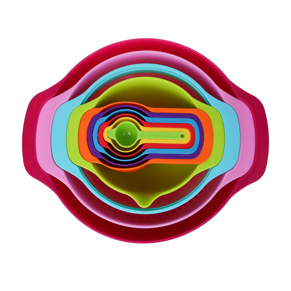 Набор мисок кухонных, 10пр, полипропилен - #2