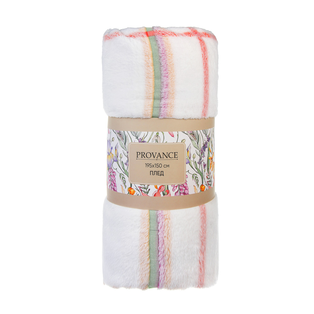 PROVANCE Ботаника Плед клетка 195х150см, 100% полиэстер, 2 дизайна - #6