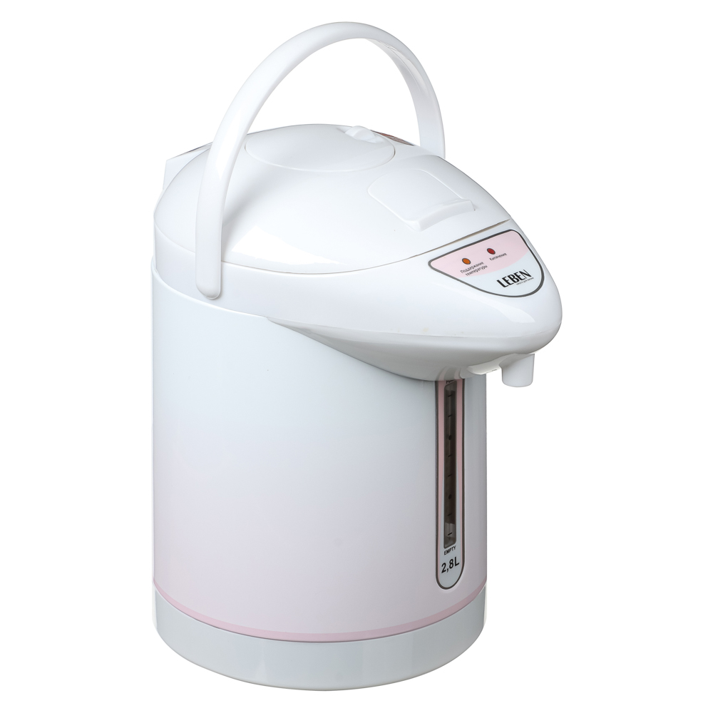 LEBEN Чайник-термопот 2,8л, 750Вт, автоматич. поддержание температ., механич.помпа - #1