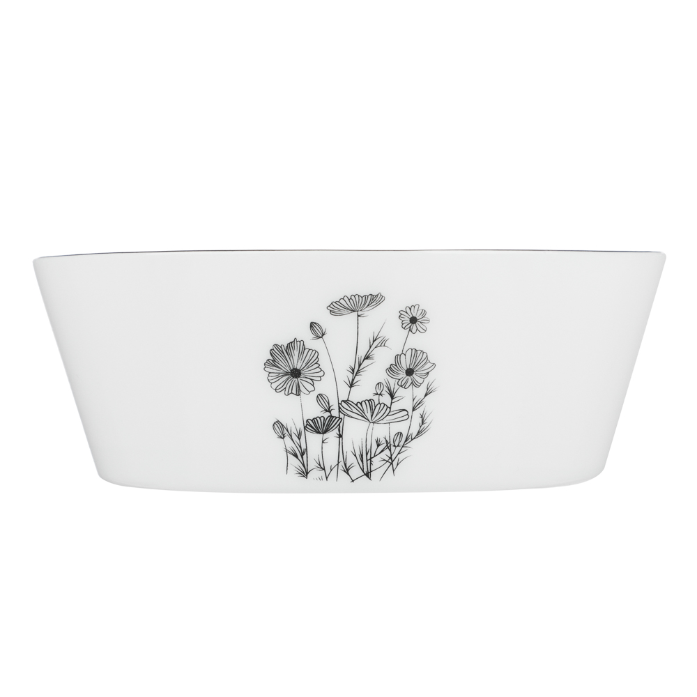 MILLIMI Адриа Салатник 15x5,5см , 600мл опаловое стекло - #3