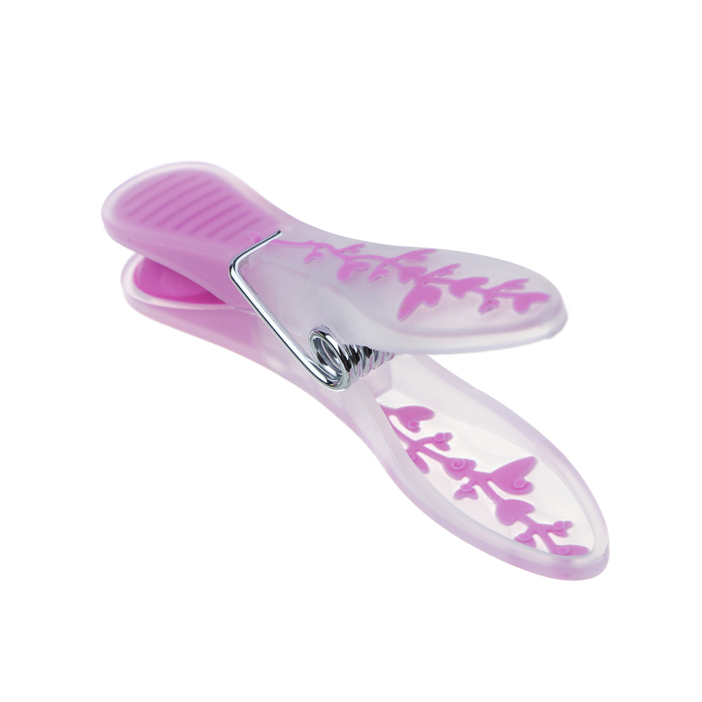 Набор прищепок тм VETTA Цветы, пластик, 2 цвета, 12шт - #3