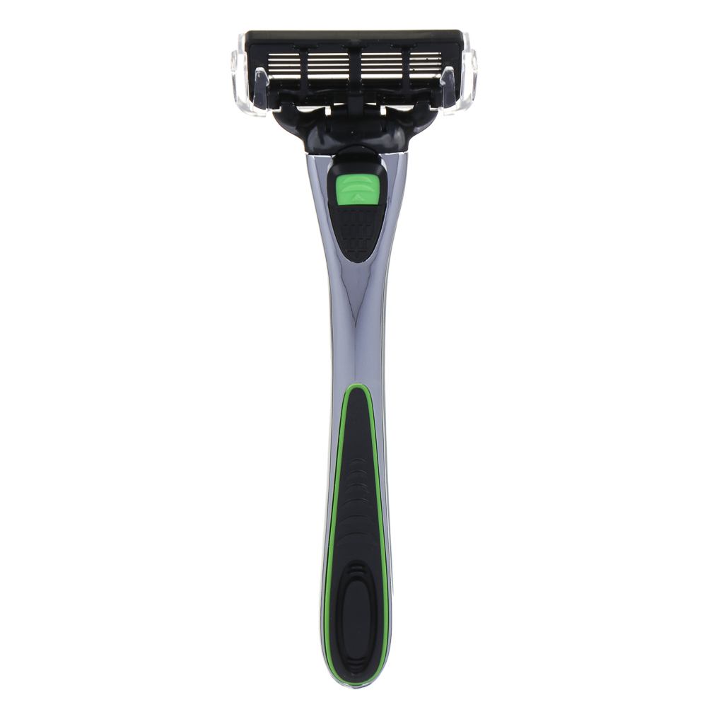 PROWAY Станок для бритья мужской(5 лезвий) + 2 сменных кассеты, пластик - #6